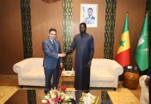 الرئيس السنغالي يستقبل ناصر بوريطة بدكار الرئيس السنغالي يستقبل ناصر بوريطة بدكار