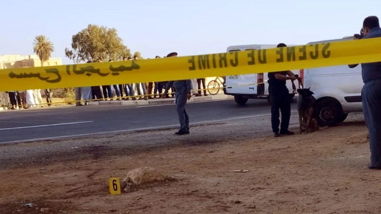 متهم بالقتل يفر أثناء إعادة تمثيل الجريمة بطنجة متهم بالقتل يفر أثناء إعادة تمثيل الجريمة بطنجة