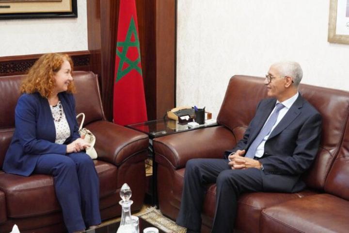 رئيس مجلس النواب يتباحث مع ممثلة الأمم المتحدة بالمغرب رئيس مجلس النواب يتباحث مع ممثلة الأمم المتحدة بالمغرب