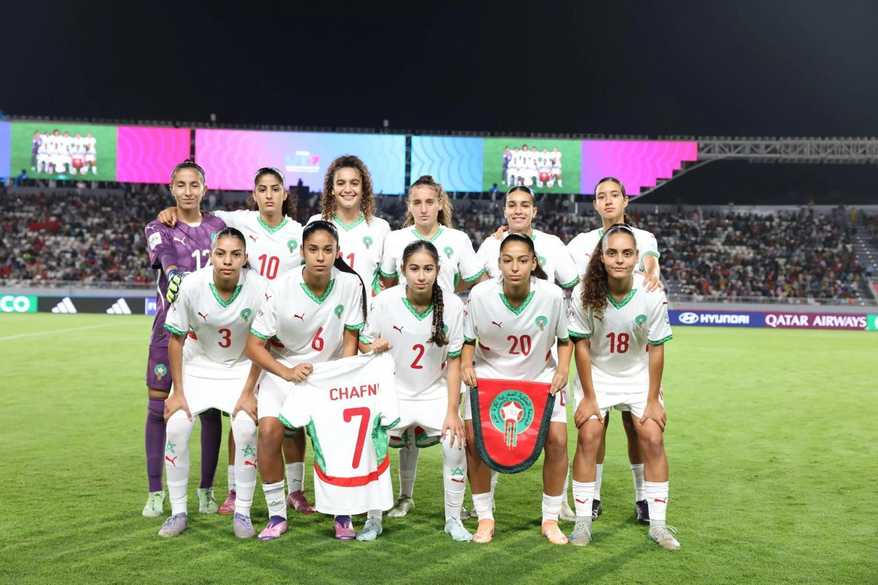 المغرب يواجه كوريا الشمالية في ثمن نهائي كأس العالم للسيدات المغرب يواجه كوريا الشمالية في ثمن نهائي كأس العالم للسيدات