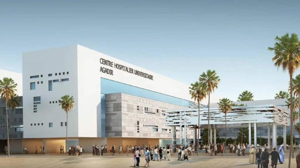 افتتاح قريب للمستشفى الجامعي محمد السادس بأكادير افتتاح قريب للمستشفى الجامعي محمد السادس بأكادير