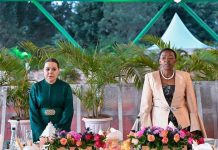 مأدبة عشاء للسيدة الأولى بكينيا للأميرة للا أسماء مأدبة عشاء للسيدة الأولى بكينيا للأميرة للا أسماء