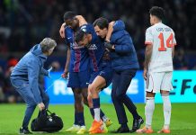 حكيمي يتعرض لإصابة قوية قبل كأس إفريقيا ويبكي حكيمي يتعرض لإصابة قوية قبل كأس إفريقيا ويبكي