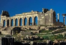 اكتشاف أبراج رومانية ومعالم جنائزية قرب وليلي اكتشاف أبراج رومانية ومعالم جنائزية قرب وليلي