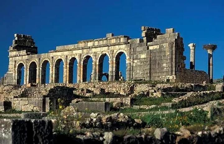 اكتشاف أبراج رومانية ومعالم جنائزية قرب وليلي اكتشاف أبراج رومانية ومعالم جنائزية قرب وليلي