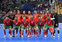 المغرب يتأهل لنصف نهائي ألعاب التضامن الإسلامي لكرة القدم داخل القاعة المغرب يتأهل لنصف نهائي ألعاب التضامن الإسلامي لكرة القدم داخل القاعة