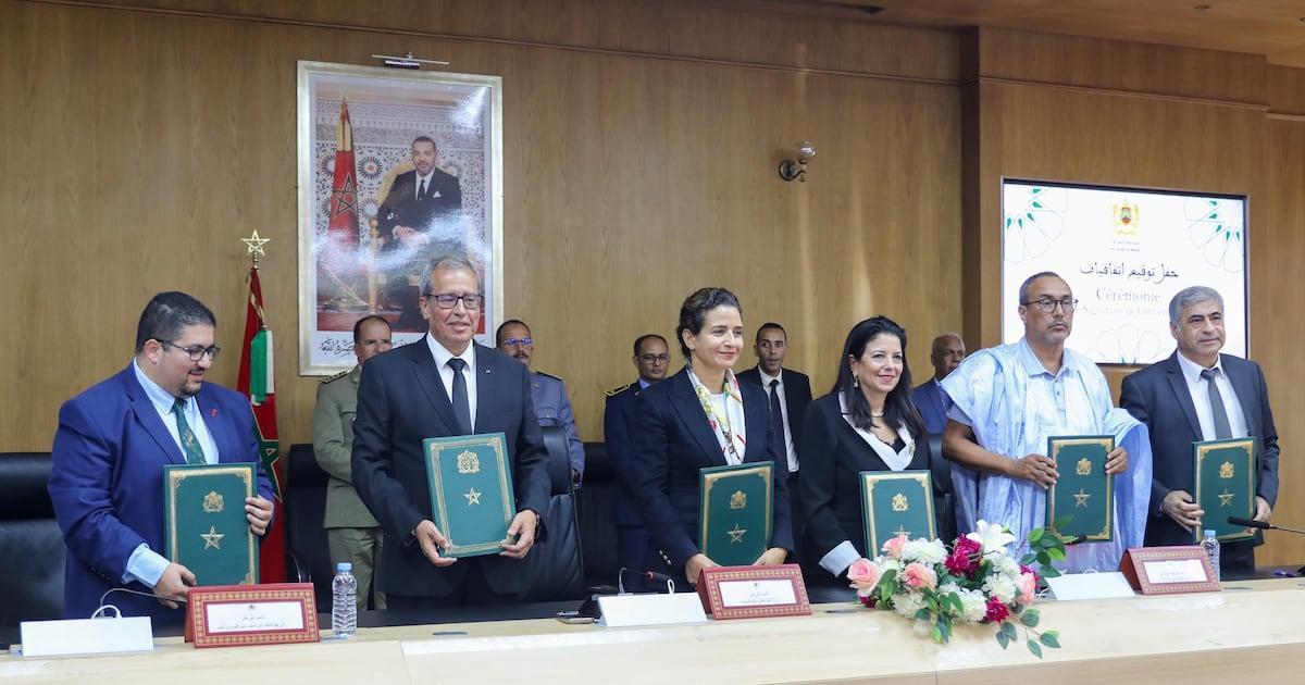 اتفاقيات شراكة استراتيجية بالداخلة لدعم الطاقات والرقمنة اتفاقيات شراكة استراتيجية بالداخلة لدعم الطاقات والرقمنة