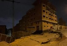 طنجة: انهيار أرضي قرب مشروع سكني طنجة: انهيار أرضي قرب مشروع سكني