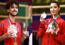 المغرب يحقق ذهبية وبرونزية في التايكواندو بالألعاب الإسلامية المغرب يحقق ذهبية وبرونزية في التايكواندو بالألعاب الإسلامية