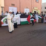 مظاهرات حاشدة في المغرب تضامناً مع فلسطين مظاهرات حاشدة في المغرب تضامناً مع فلسطين