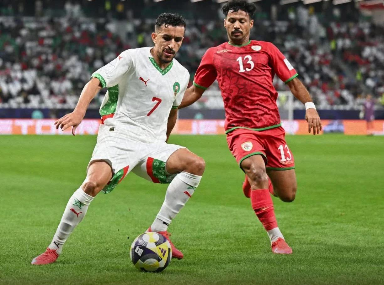 المغرب يتعادل مع عمان في كأس العرب 2025 (0-0) المغرب يتعادل مع عمان في كأس العرب 2025 (0-0)
