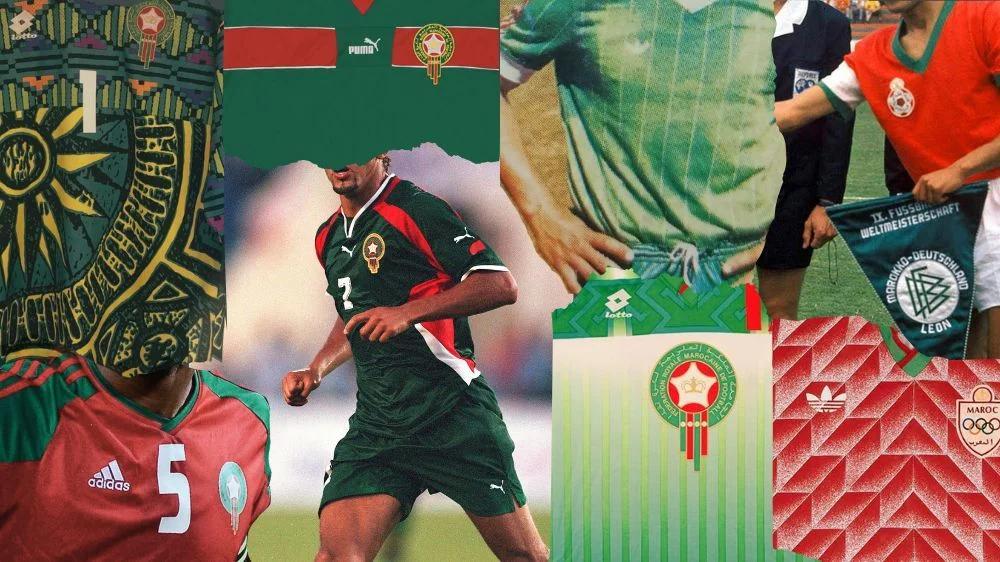 كيف تغيّر قميص المنتخب المغربي عبر الزمن؟ كيف تغيّر قميص المنتخب المغربي عبر الزمن؟