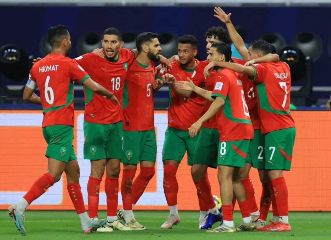 المغرب يتأهل لنصف نهائي كأس العرب ضد الفائز من الجزائر والإمارات المغرب يتأهل لنصف نهائي كأس العرب ضد الفائز من الجزائر والإمارات