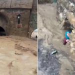 إنقاذ مسنّة مغربية حاصرتها السيول في مدينة آسفي إنقاذ مسنّة مغربية حاصرتها السيول في مدينة آسفي