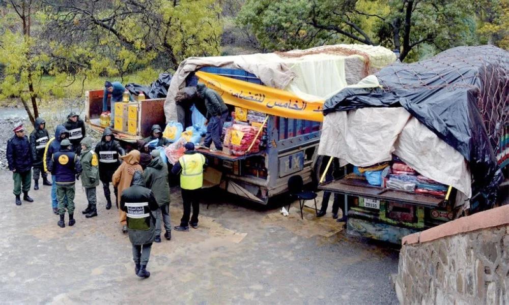 مؤسسة محمد الخامس تطلق حملة لمواجهة البرد القارس مؤسسة محمد الخامس تطلق حملة لمواجهة البرد القارس