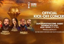 فرنش مونتانا ودافيدو يحييان افتتاح كأس الأمم الأفريقية فرنش مونتانا ودافيدو يحييان افتتاح كأس الأمم الأفريقية