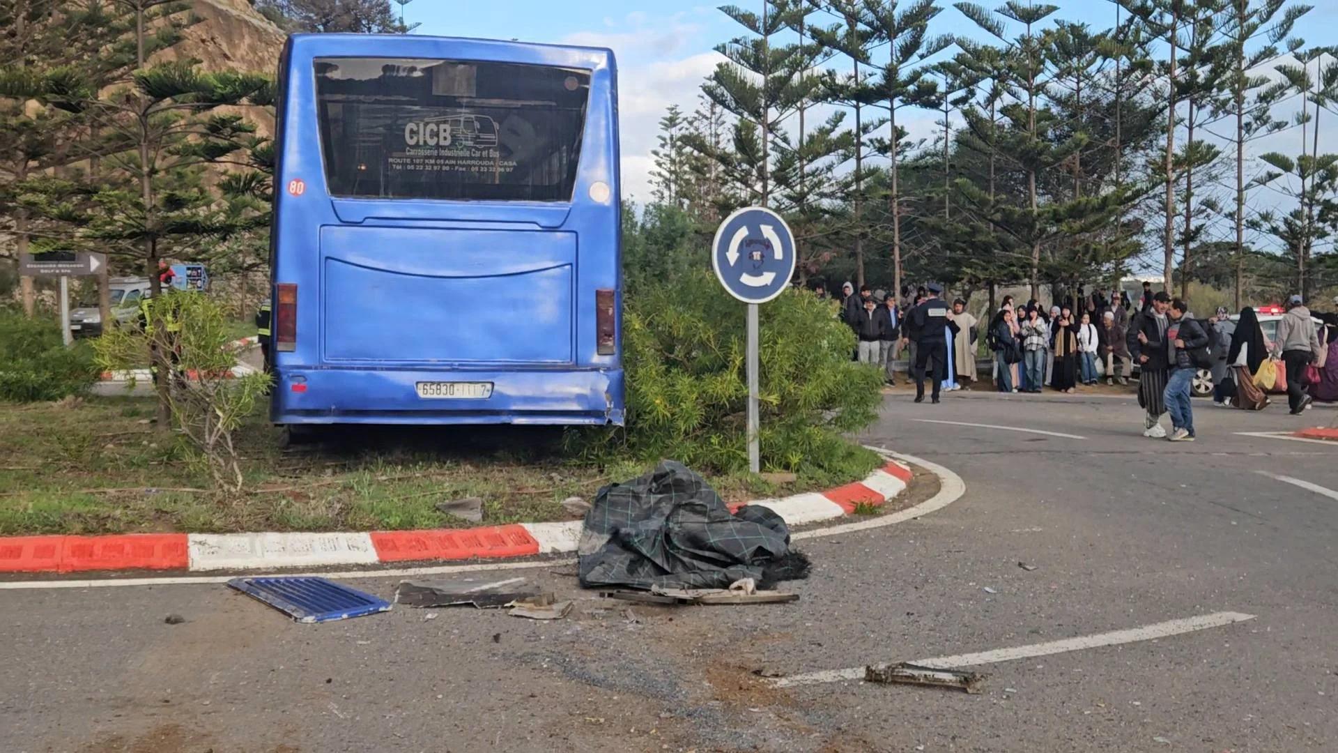 عطل فرامل حافلة بالصويرة يودي بحياة شخصين عطل فرامل حافلة بالصويرة يودي بحياة شخصين