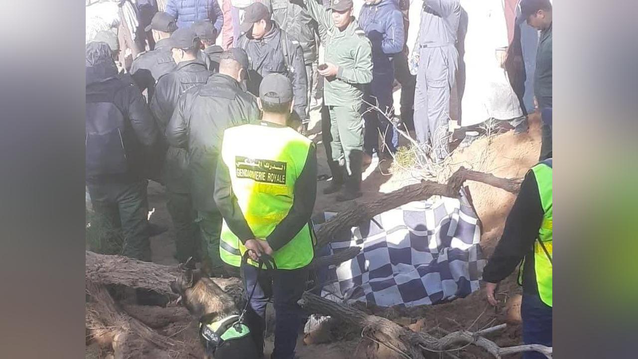 بعد أيام من التمشيط.. العثور على جثة تلميذ مفقود في فيضانات تنغير بعد أيام من التمشيط.. العثور على جثة تلميذ مفقود في فيضانات تنغير