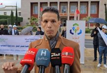 وقفة غضب لمفتشي و مفتشات الشغل وقفة غضب لمفتشي و مفتشات الشغل