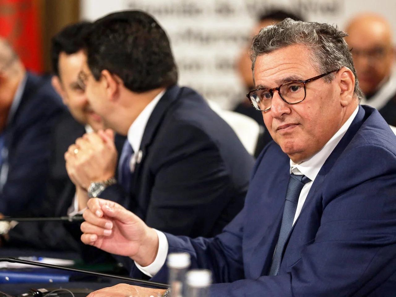 عزيز أخنوش يغيب عن الاجتماع الذي ترأسه الملك محمد السادس حول ميناء الناظور غرب المتوسط عزيز أخنوش يغيب عن الاجتماع الذي ترأسه الملك محمد السادس حول ميناء الناظور غرب المتوسط