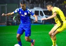 البطولة: المغرب الفاسي يصعد إلى الصدارة عقب تعادله مع الدفاع الجديدي البطولة: المغرب الفاسي يصعد إلى الصدارة عقب تعادله مع الدفاع الجديدي