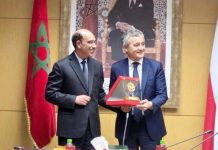 رئيس النيابة العامة يستقبل وزير العدل الفرنسي رئيس النيابة العامة يستقبل وزير العدل الفرنسي