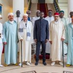 رئيس السنغال يستقبل وفدا مغربيا من الطريقة التيجانية رئيس السنغال يستقبل وفدا مغربيا من الطريقة التيجانية