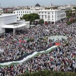 وقفة بالرباط تضامناً مع غزة تطالب بإنهاء الحصار وإطلاق سراح الأسرى وقفة بالرباط تضامناً مع غزة تطالب بإنهاء الحصار وإطلاق سراح الأسرى