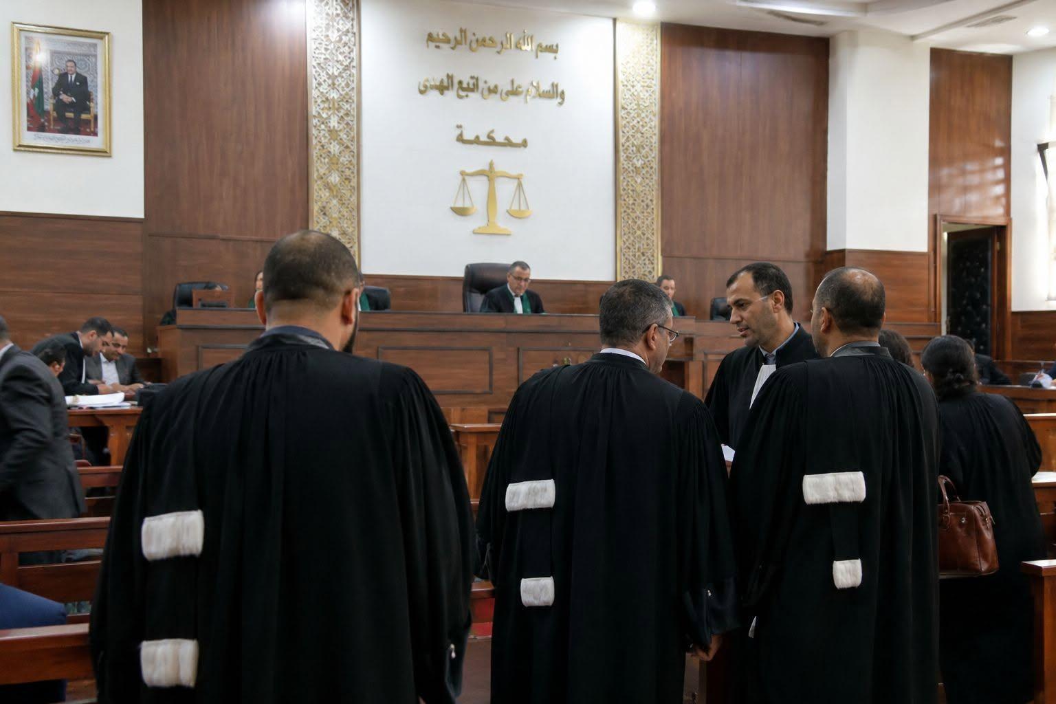 محامو المغرب يصعّدون احتجاجاتهم ضدّ وزير العدل محامو المغرب يصعّدون احتجاجاتهم ضدّ وزير العدل