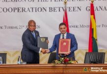 غانا والمغرب توقعان مذكرات تفاهم بشأن 11 اتفاقية ثنائية غانا والمغرب توقعان مذكرات تفاهم بشأن 11 اتفاقية ثنائية