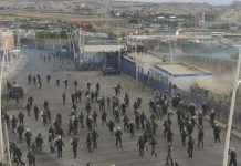 المغرب: صدامات قرب مليلية بعد محاولة عبور جماعي المغرب: صدامات قرب مليلية بعد محاولة عبور جماعي
