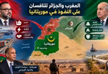 المغرب والجزائر تتنافسان على النفوذ في موريتانيا المغرب والجزائر تتنافسان على نفوذ موريتانيا
