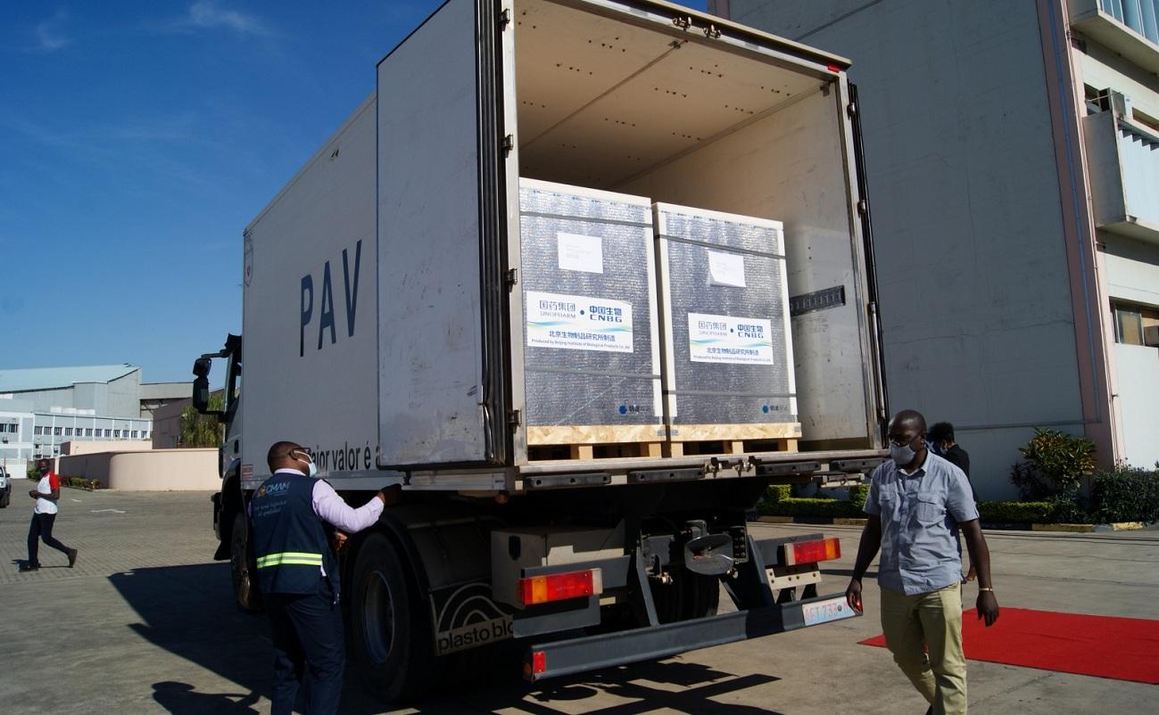 Mozambique: Half a million vaccine doses arrive Mozambique: Half a million vaccine doses arrive