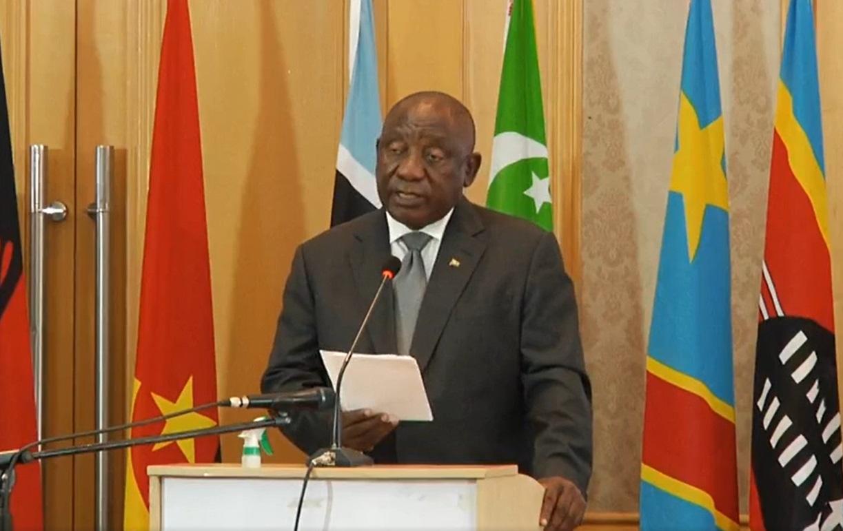 ‘Progress’ in quelling Mozambique unrest, says Ramaphosa – Watch