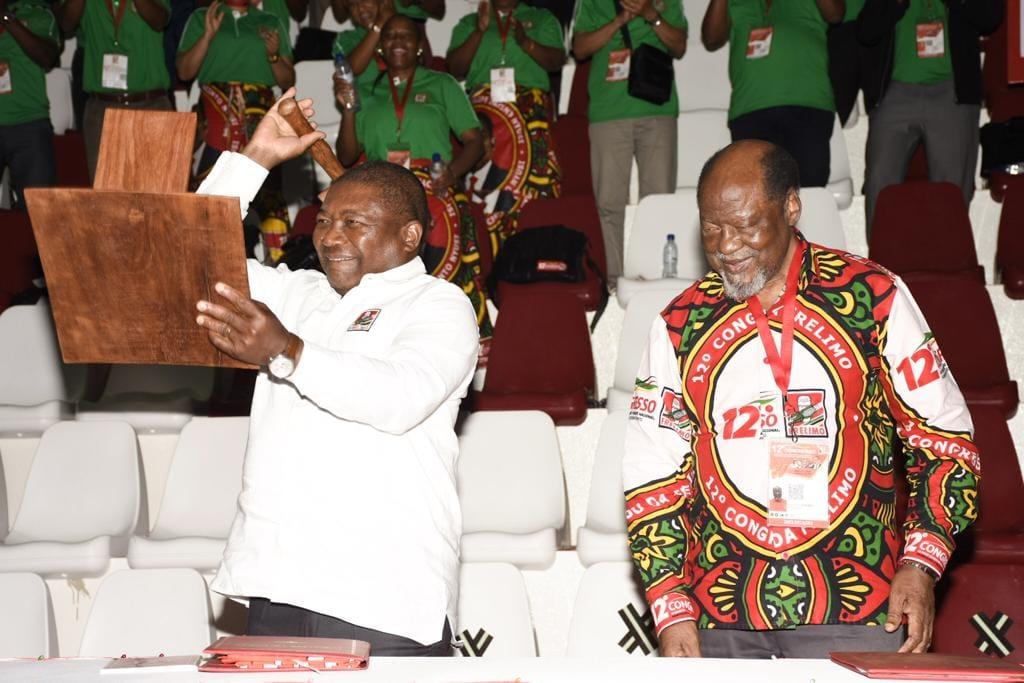 Frelimo Congress re-elects Nyusi as party president – Watch