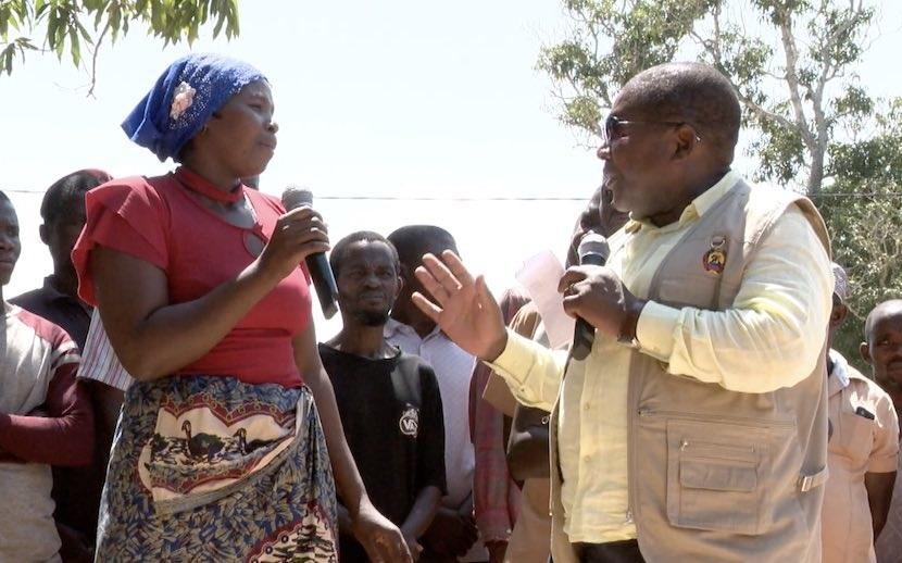 President publicly presents “repentant” terrorists President publicly presents “repentant” terrorists