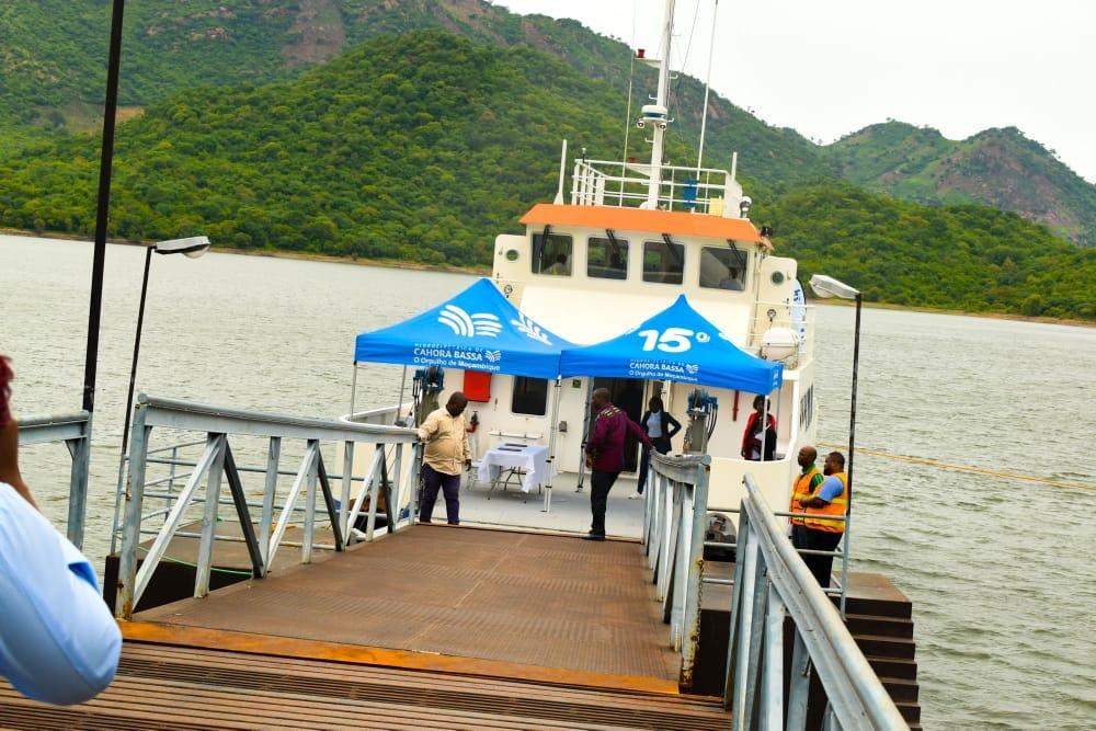 Manherere starts navigation in the Cahora Bassa Reservoir, seven years on Manherere starts navigation in the Cahora Bassa Reservoir, seven years on