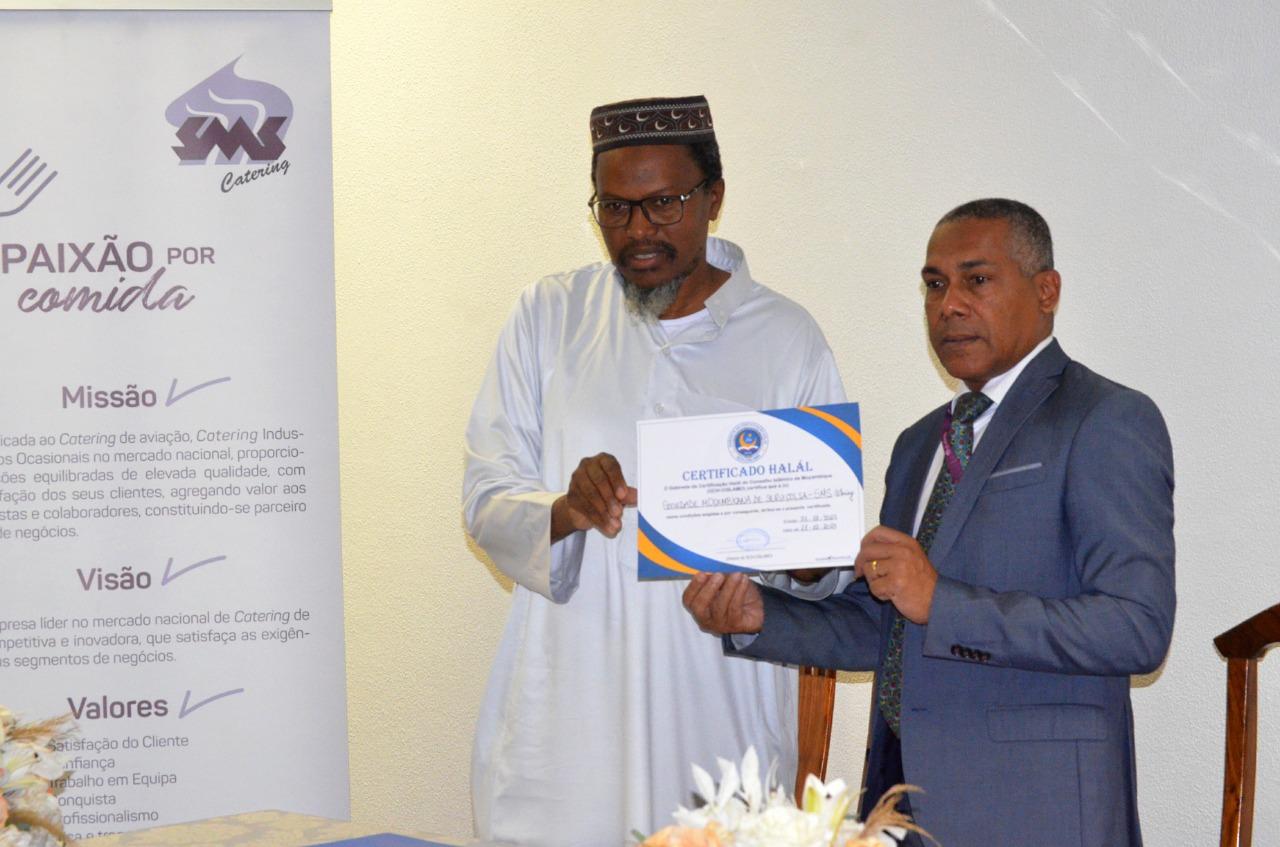 Islamic Council awards Halal Certificate to SMS Catering Islamic Council awards Halal Certificate to SMS Catering