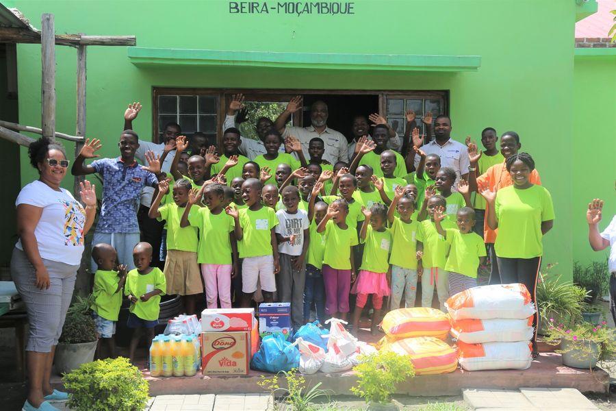 More than 600 children benefit from food baskets offered by Cornelder