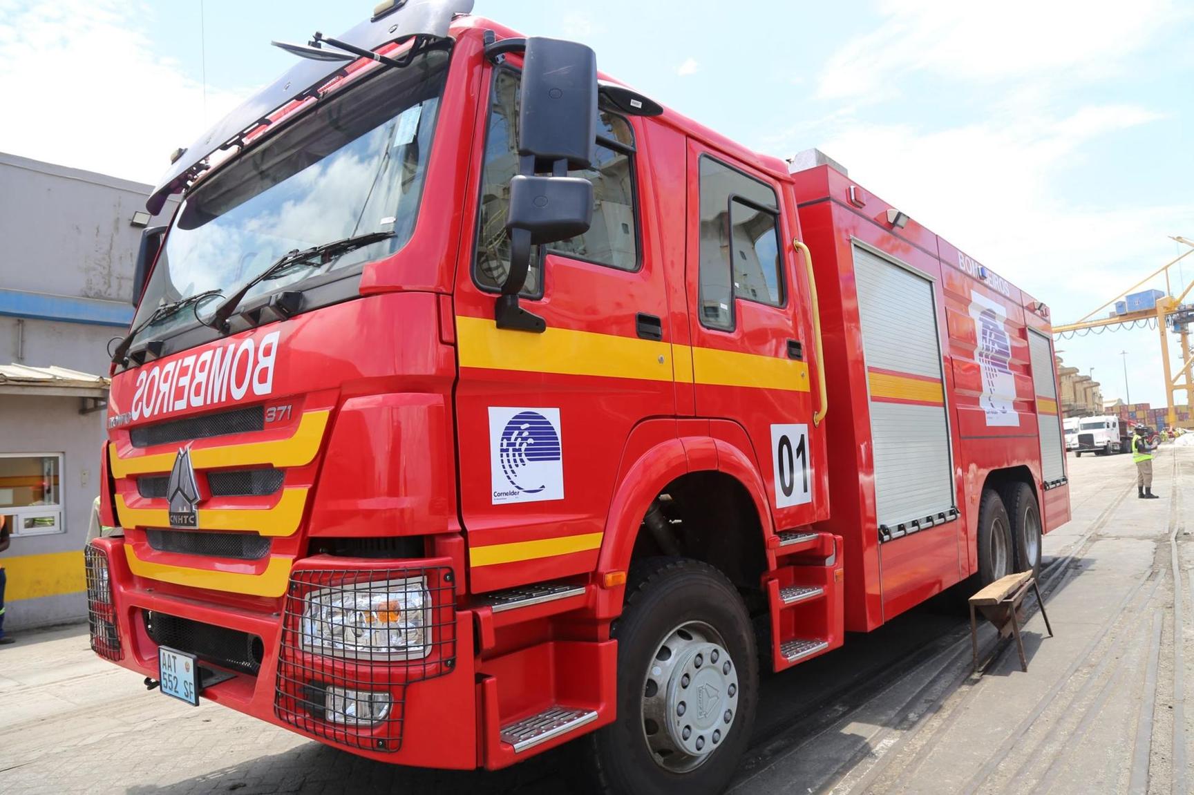 Firefighting in the Port of Beira: Cornelder invests in two new trucks to reinforce prompt response Firefighting in the Port of Beira: Cornelder invests in two new trucks to reinforce prompt response