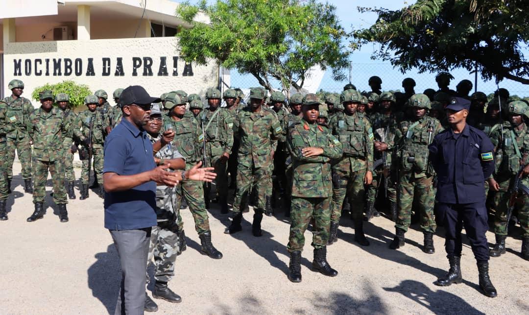 Mozambique’s Defence Minister visits Rwanda Security Forces in Mocímboa da Praia
