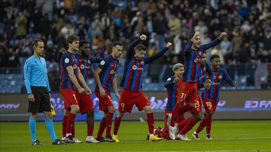 Barcelona beat Real Betis on penalties in Spanish Super Cup semifinal Barcelona beat Real Betis on penalties in Spanish Super Cup semifinal