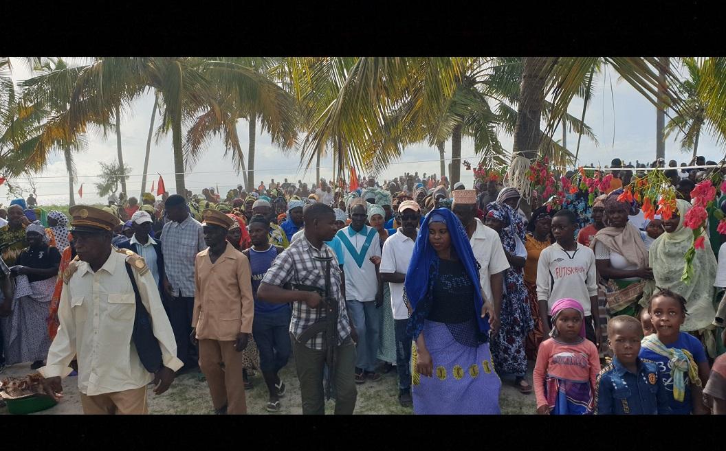 Cabo Delgado Governor works in Matemo island, Ibo district Cabo Delgado Governor works in Matemo island, Ibo district