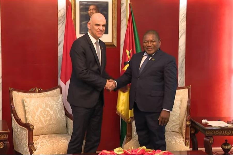 Nyusi highlights growth of Swiss investment in Mozambique Nyusi highlights growth of Swiss investment in Mozambique
