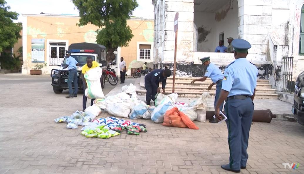 Police seize drugs in Mozambique Island Police seize drugs in Mozambique Island