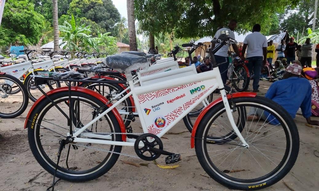 Mozambique LNG and ExxonMobil distribute 500 bicycles in mobility programme in Palma district Mozambique LNG and ExxonMobil distribute 500 bicycles in mobility programme in Palma district