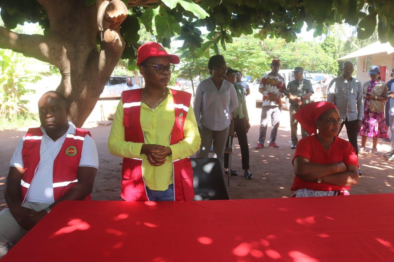 Families are leaving flood risk areas in Magude Families are leaving flood risk areas in Magude