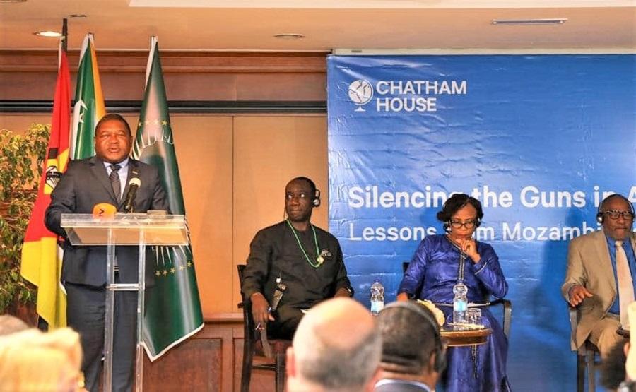 Nyusi speaks on “Silencing the guns” Nyusi speaks on “Silencing the guns”