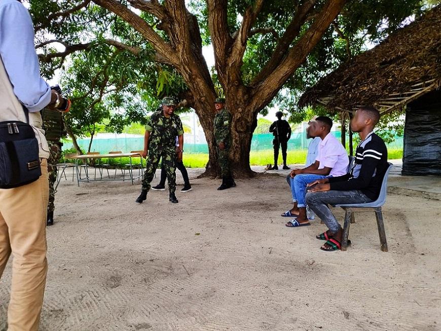 Terrorists captured in Mocimboa da Praia Terrorists captured in Mocimboa da Praia