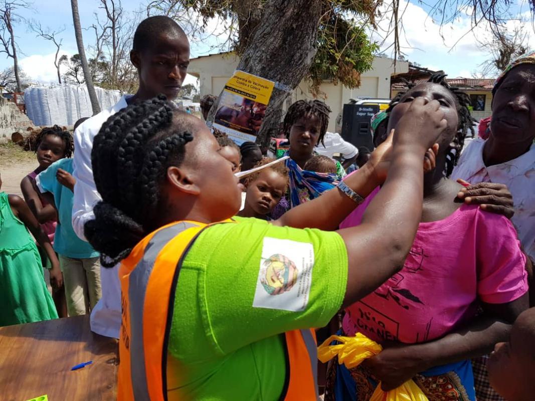 Mozambique receives vaccines against cholera Mozambique receives vaccines against cholera